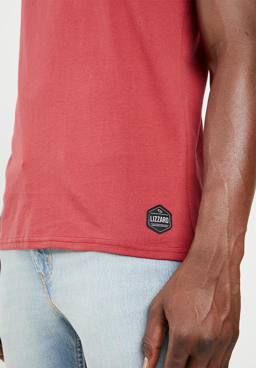 Lizzard - Elio short sleeve tee - red