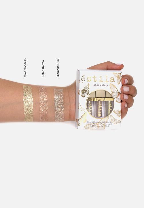Stila - Oh my stars 3 piece deluxe glitter & glow eye shadow