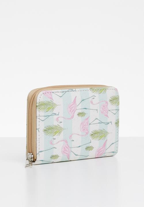 Pop Candy - Flamingo printed purse - multi