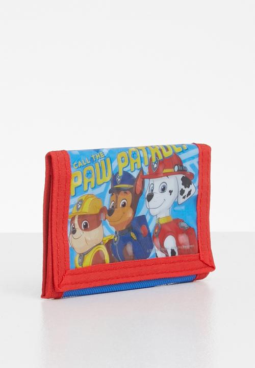 Character Fashion - Paw patrol wallet - red & blue