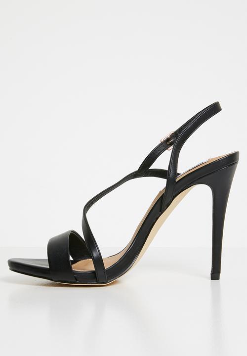 Madison® - Ankle strap heels - black