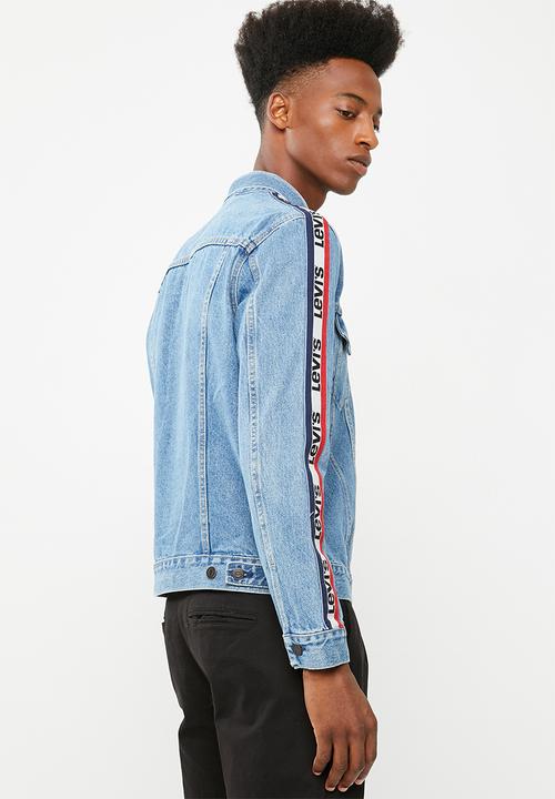 Levi’s® - Sportswear trucker - blue & red 