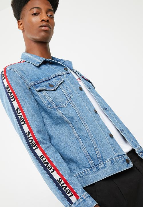 Levi’s® - Sportswear trucker - blue & red 