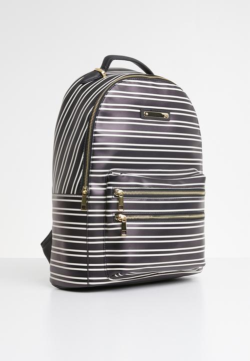 Call It Spring - Frelango backpack -  black & white 
