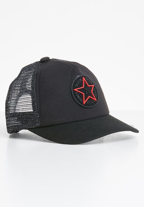 Pop Candy - Star peak cap - black