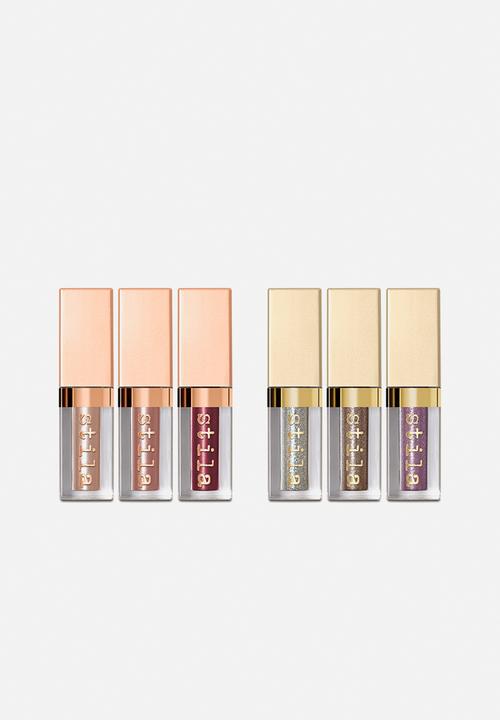 Stila - Enchanted eyes 6 piece deluxe shimmer, glow & glitter eye shadow
