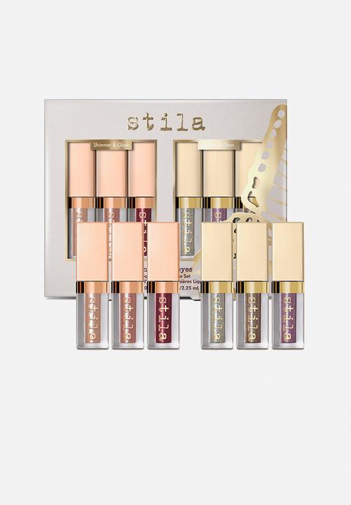 Stila - Enchanted eyes 6 piece deluxe shimmer, glow & glitter eye shadow