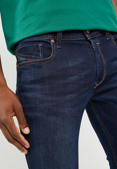 Diesel  - Sleenker slim-skinny jeans - blue 