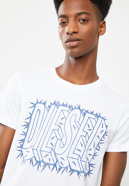 Diesel  - Diego logo T-shirt - white 