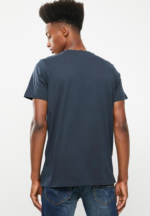 Diesel  - T- Edward crew short sleeve T-shirt - navy