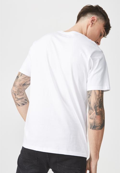 Cotton On - Tbar short sleeve tee  - white