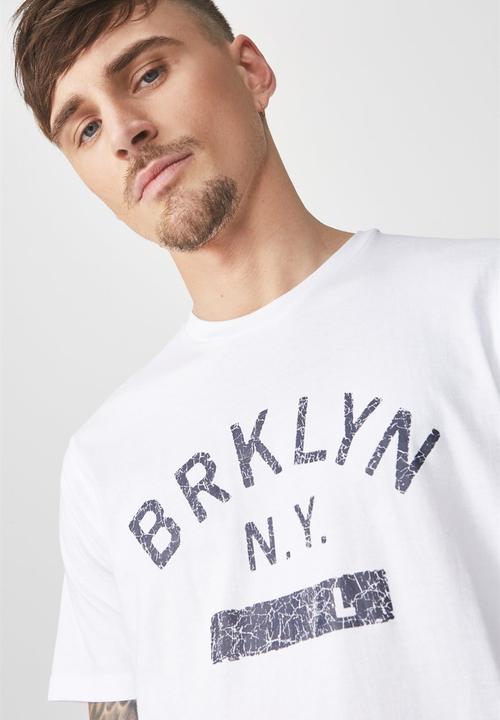Cotton On - Tbar short sleeve tee  - white