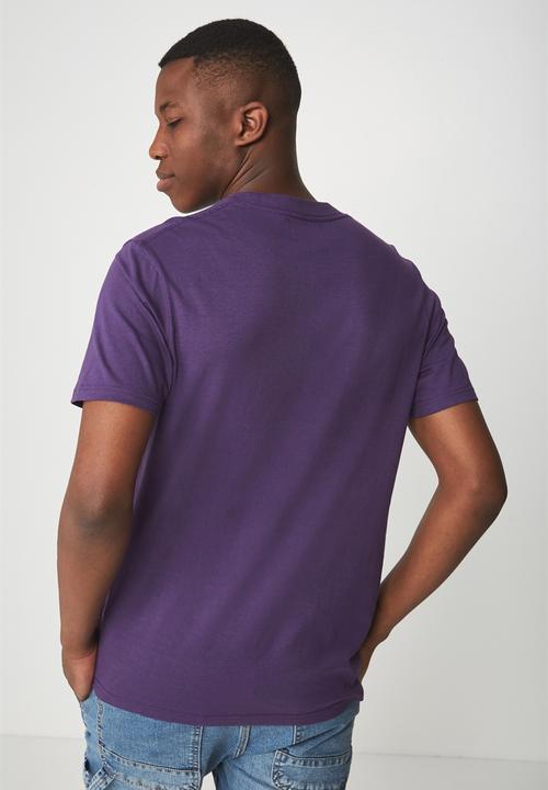 Cotton On - Tbar short sleeve tee  - purple