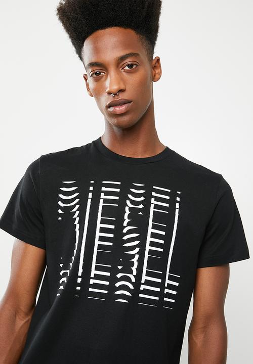 Diesel  - T- Diego crew short sleeve T-shirt - black