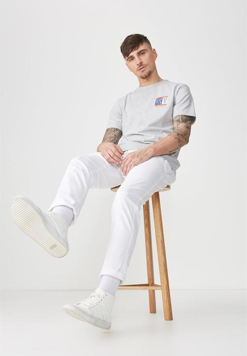 Cotton On - Tbar short sleeve tee  - grey