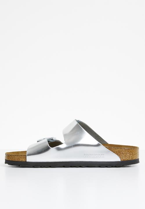 Birkenstock - Arizona narrow - metallic silver