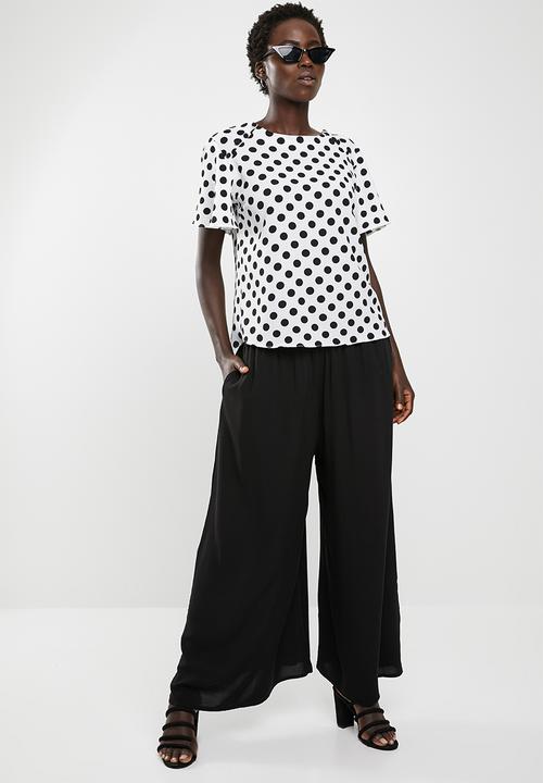 edit - Flutter sleeve blouse - multi