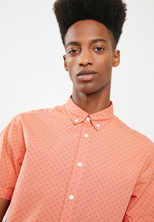 Superbalist - Statement short sleeve shirt - orange