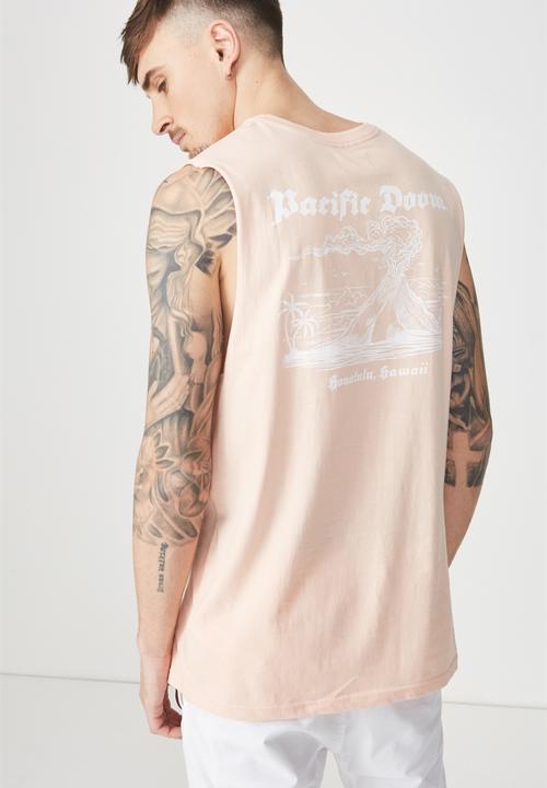Cotton On - Tbar muscle tank - pink
