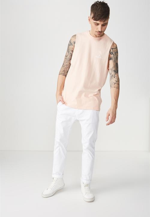 Cotton On - Tbar muscle tank - pink