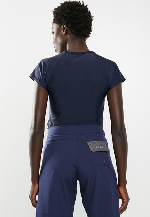 JEEP - Short sleeve rashvest - navy 