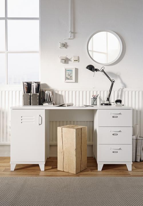 HMS Home - Factory desk - white