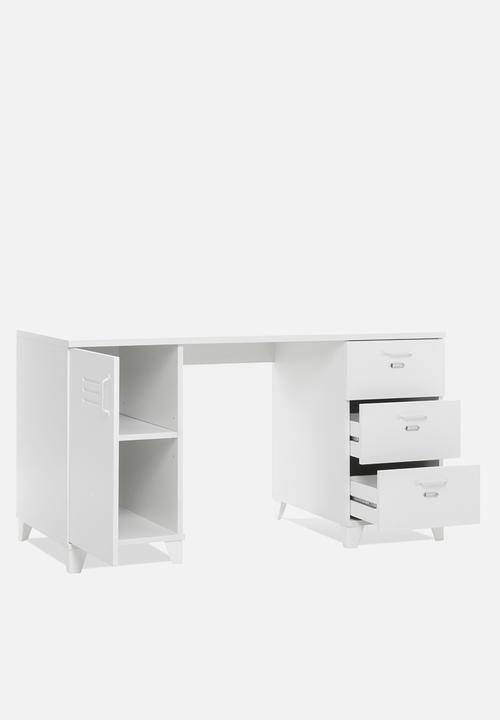 HMS Home - Factory desk - white