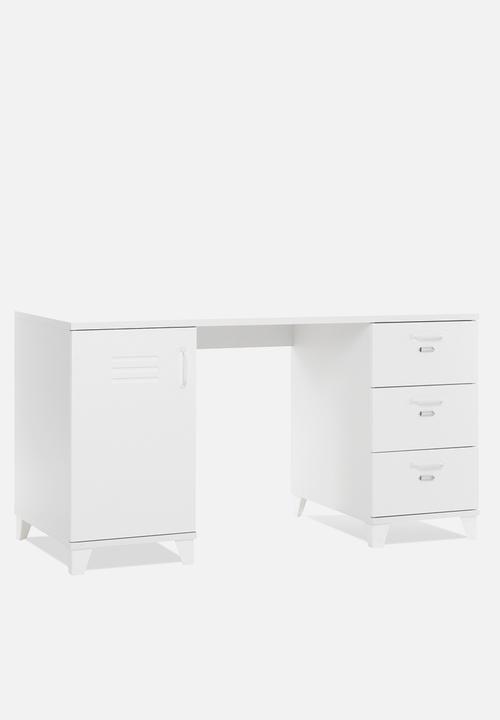 HMS Home - Factory desk - white