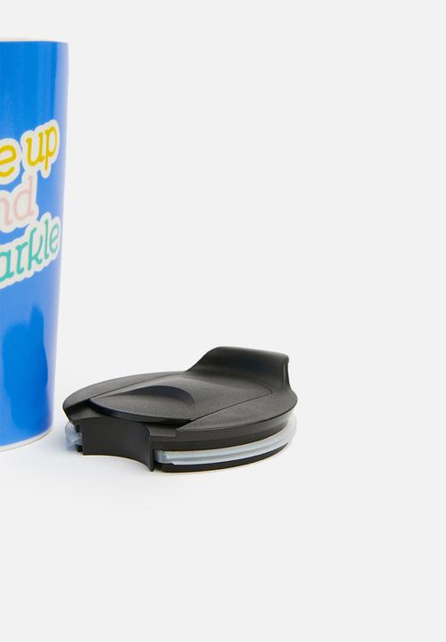 Typo - Nomad travel mug - blue
