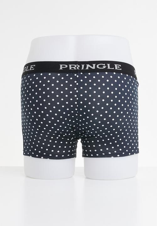 Pringle of Scotland - Wilson poker dot boxer - navy
