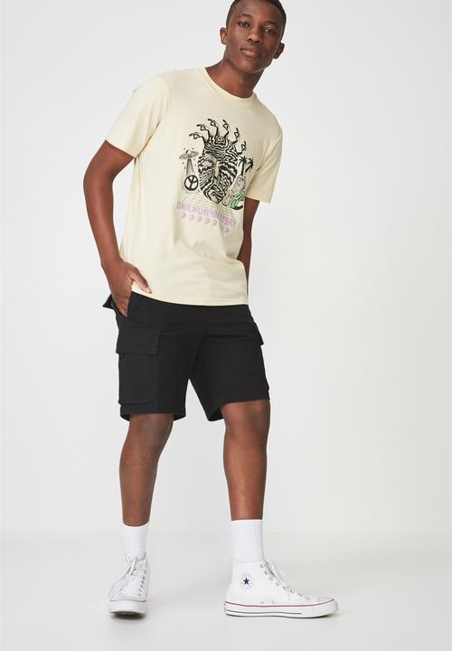 Cotton On - Tbar short sleeve tee - yellow
