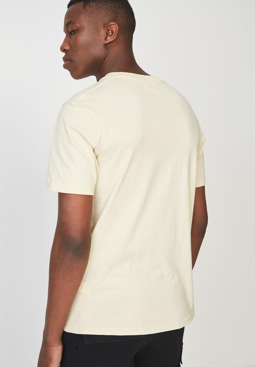 Cotton On - Tbar short sleeve tee - yellow