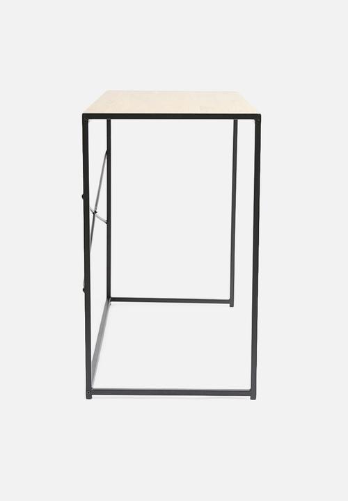 Sixth Floor - Seaford desk - natural/black