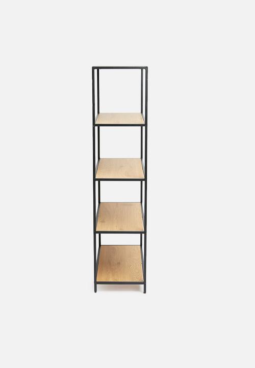 Sixth Floor - Seaford bookcase - natural/black