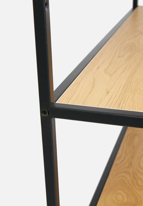 Sixth Floor - Seaford bookcase - natural/black