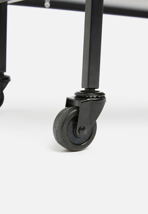 Sixth Floor - Seaford kitchen trolley shelf - black