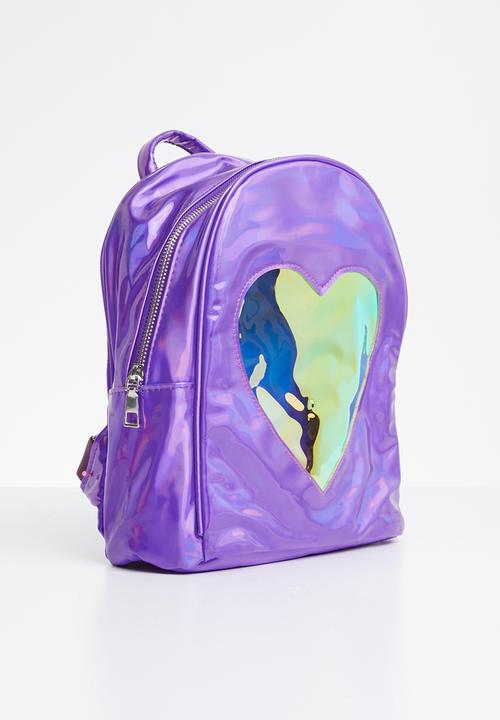 Pop Candy - Galaxy heart backpack - purple