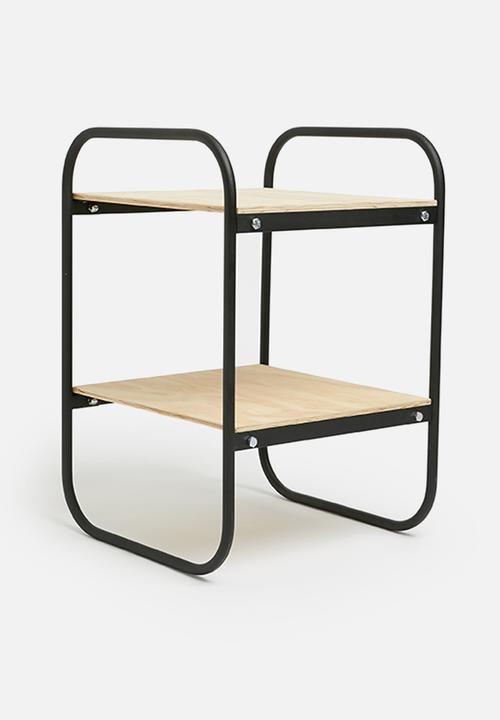 Sixth Floor - Sammy bedside table - black
