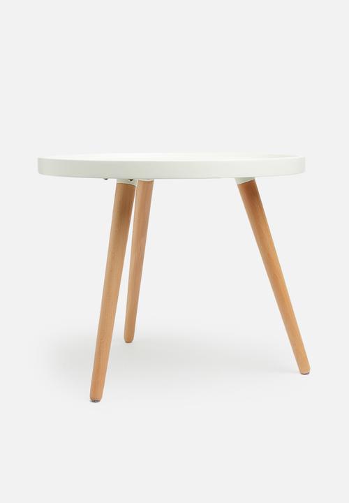 Sixth Floor - Alva side table - white