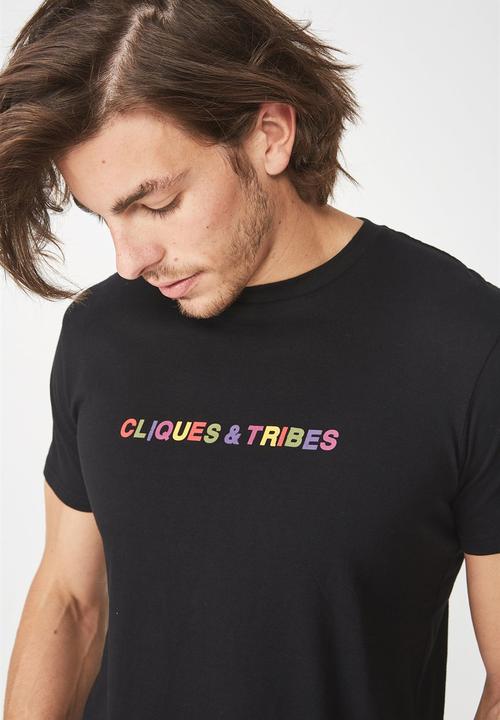 Cotton On - Tbar tee - black
