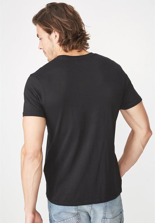 Cotton On - Tbar tee - black