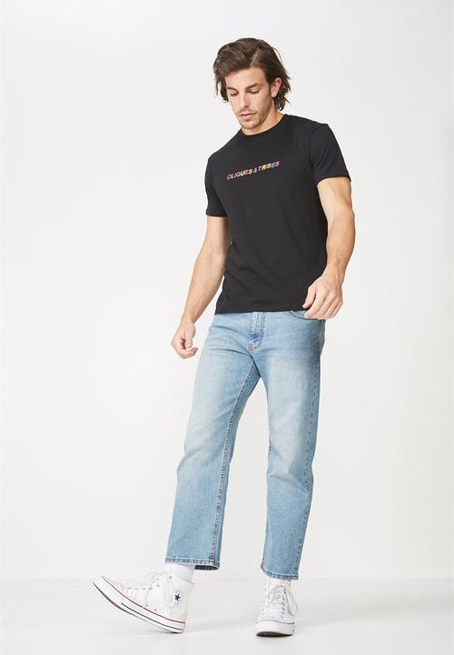 Cotton On - Tbar tee - black