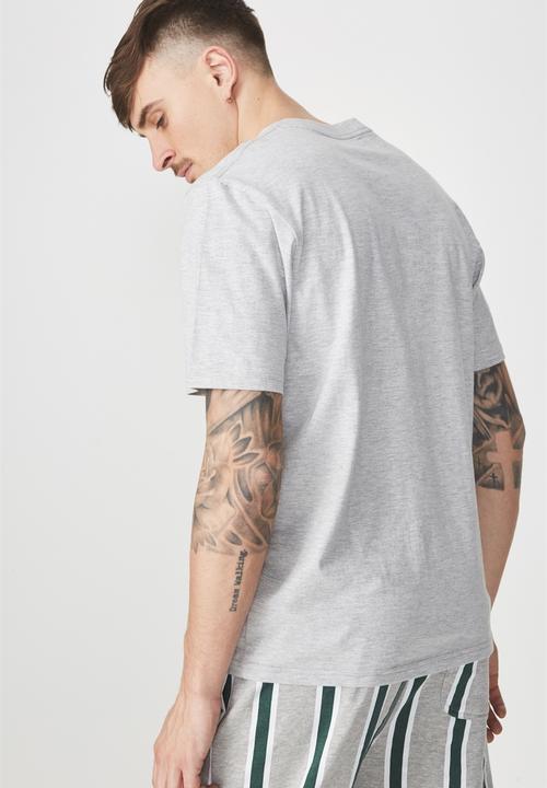 Cotton On - Tbar short sleeve tee - grey