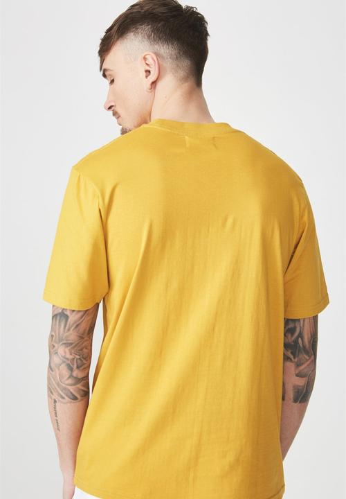 Cotton On - Tbar short sleeve tee  - gold