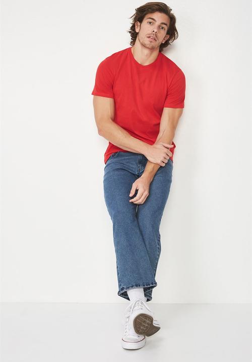 Cotton On - Essential crew neck tee - red