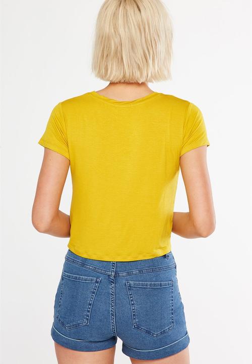 Cotton On - The baby tee - yellow 