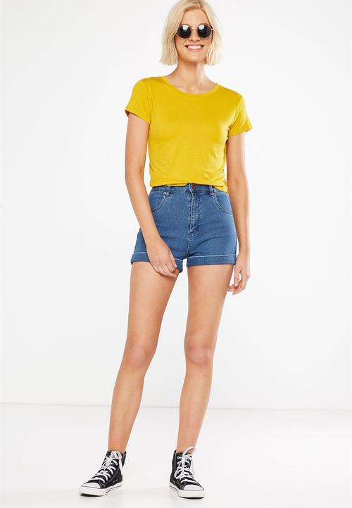 Cotton On - The baby tee - yellow 