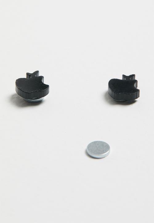 Pop Candy - Apple earrings - black