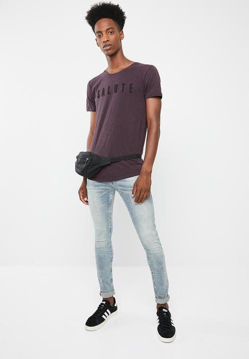 S.P.C.C - Salute tee - plum