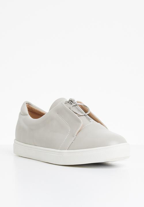 Superbalist - Amber zip sneaker - grey